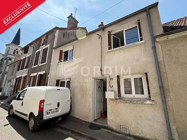 Neuvy sur Loire 58450 Achat / Vente maison 3 pièces t3 au dernier étage