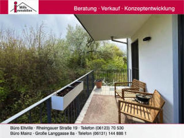 Neuwertige, bezugsfreie Eigentumswohnung mit Blick ins Grüne in Bestlage von Mainz Weisenau