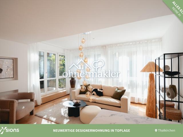 Neuwertige Designerwohnung in Toplage an der Isar