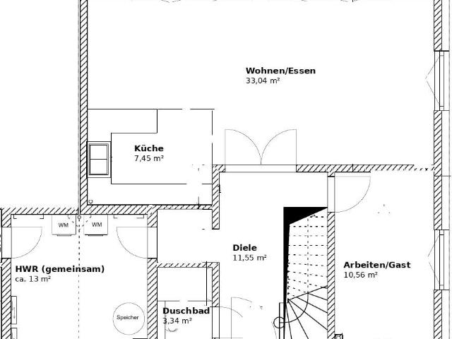 Neuwertige Doppelhaushälfte mit 5 Zimmern, 2 Bädern, Garten und Wärmepumpe in Destedt