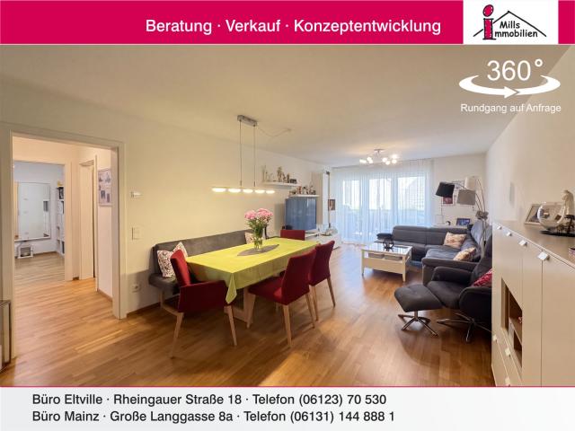 Neuwertige Eigentumswohnung mit schönem Balkon und Aufzug in ruhiger Lage von Ober Olm