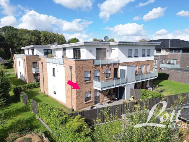 Neuwertige Erdgeschosswohnung mit Terrasse und Garten in Augustfehn direkte Bahnhofsnähe!
