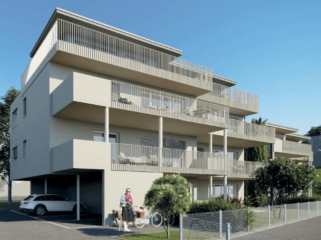 Neuwertige Gartenwohnung Baujahr 2020 – 58 m² WFL, Terrasse, Garten, Carport