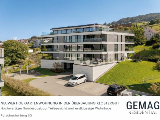 Neuwertige Gartenwohnung mit exklusivem Sonderausbau