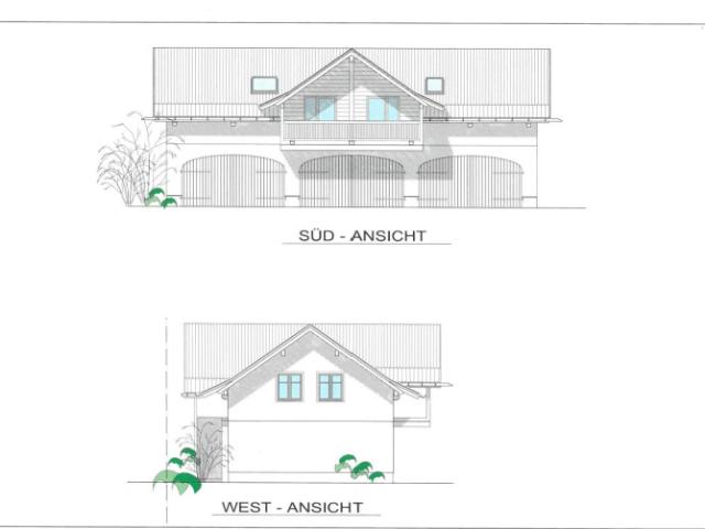 Neuwertige Haus ca. 125m² mit Garten, Balkon, 3 Garagen inkl. Hebebühne