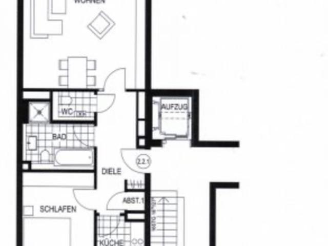 Neuwertige und barrierefreie 2 Zimmer Gartenwohnung im Herzen von Langenfeld