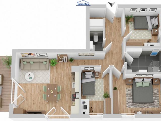 Neuwertige, vermietete Anlegerwohnung Nähe Achensee