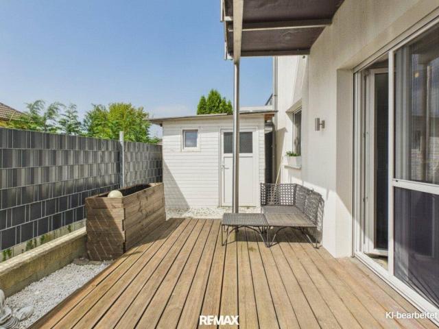 Neuwertige 2 Zi Gartenwohnung in Göttlesbrunn mit Terrasse, Stellplatz & Fußbodenheizung!