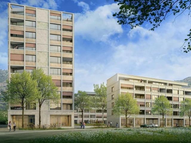 Neuwertige 2½ Zimmer Wohnung mit 55 m² Comptoir Immobilier