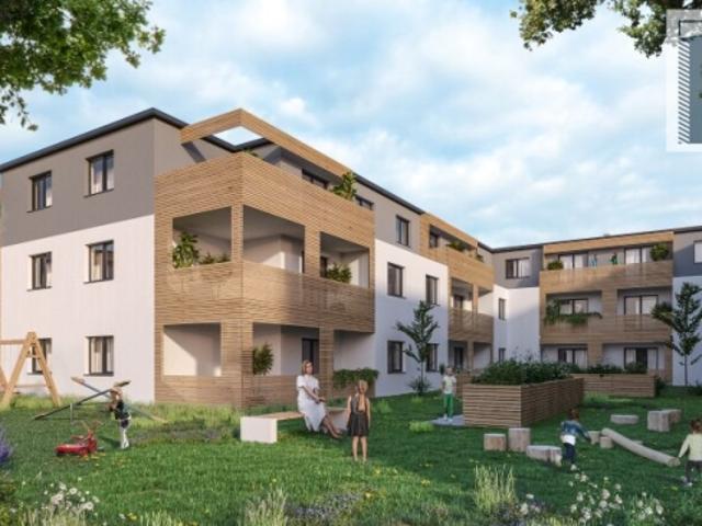 Neuwertige 3 Zi Wohnung EG mit 2 Terrassen, Garage & Fußbodenheizung in Wiener Neustadt!