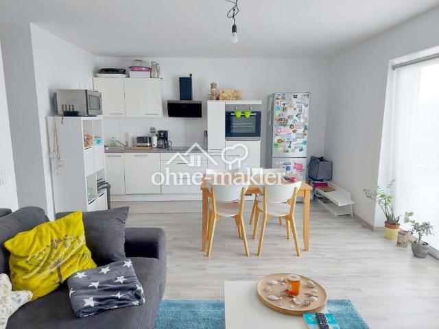 Neuwertige 3 Zi Wohnung, Fußbodenheizung, Einbauküche, Balkon, Videosprechanlage, Provisionsfrei