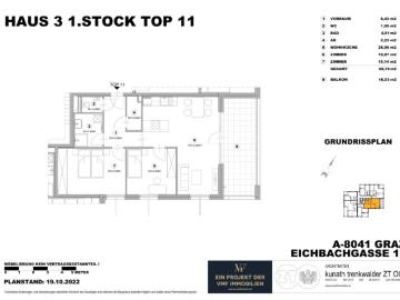 Etagenwohnung kaufen in Liebenau, Graz - Heizung