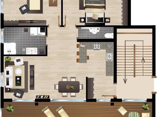 Neuwertige 3 Zimmer Wohnung im Zentrum von Zams