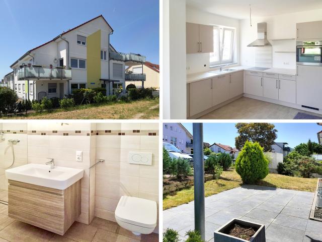 Neuwertige 3 Zimmer Wohnung mit eigenem Garten