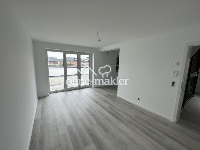 Premium 3 Zimmer Maisonette Wohnung mit offener Wohn Ess Küche, Dachterrasse & Fußbodenheizung