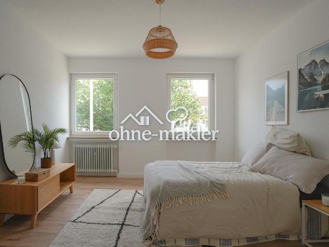 Neuwertiges Wohngefühl – stillvoll sanierte 3 Zimmer Wohnung
