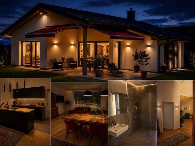 Neuwertiger Design Bungalow + Exklusive Kapitalanlage mit lebenslangem Wohnrecht