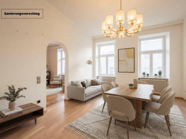 NEU+ 4 Zimmer Altbauwohnung mit Gestaltungspotenzial in ruhiger Lage