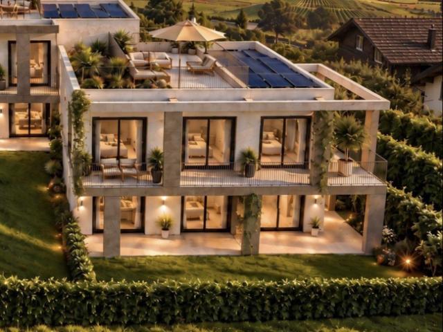NEU – 79 m² Reihenhäuser und DACH für diese VILLA 5,5 Stück 332 m² nützlich