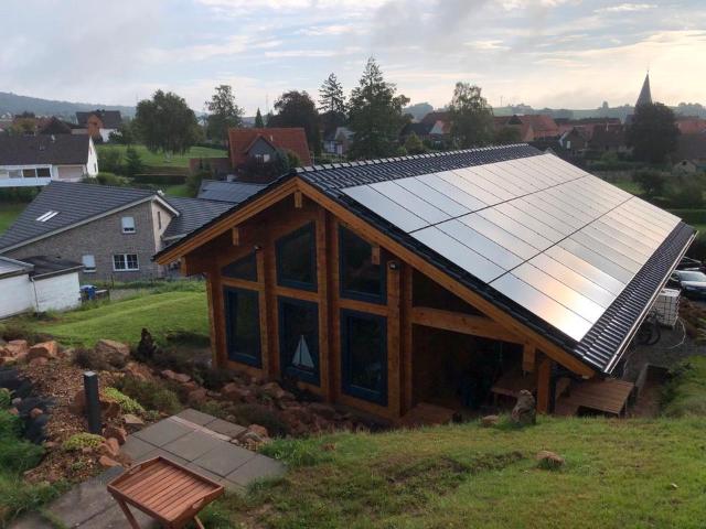 Neu Bj 22 Haus Einfamilienhaus EFH Holz Grundstück 1465qm Waldeck