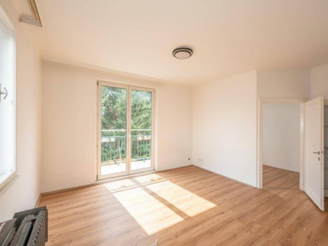 NEU+ Bright 1.5 Room Apartment with Separate Kitchen and Balcony in Need of Modernization