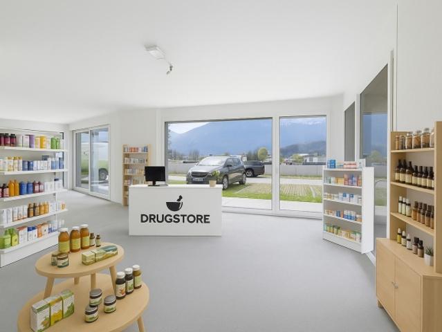 NEU! GESCHÄFTSFLÄCHE VON 69M² MIT GARTENTERRASSE