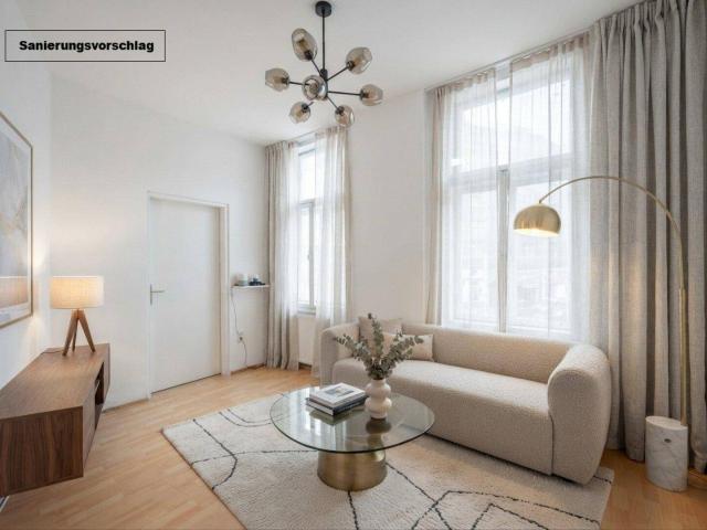 NEU+ Deine Ideen. Dein Zuhause! Renovierungsbedürftige 1,5 Zimmer Altbauwohnung mit 41 m²