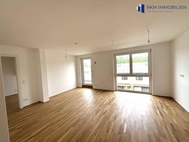 Neu errichtete 2 Zimmer Wohnung mit Balkon und Terrase, Garage in 1220 Wien mit klimaaktiv Bronze Zertifikat
