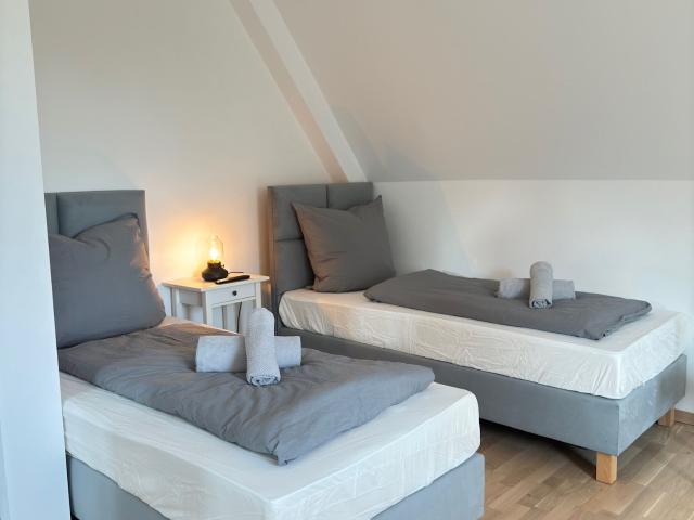 Neu! Exclusives City Apartment in Karlsruhe Waschmaschine