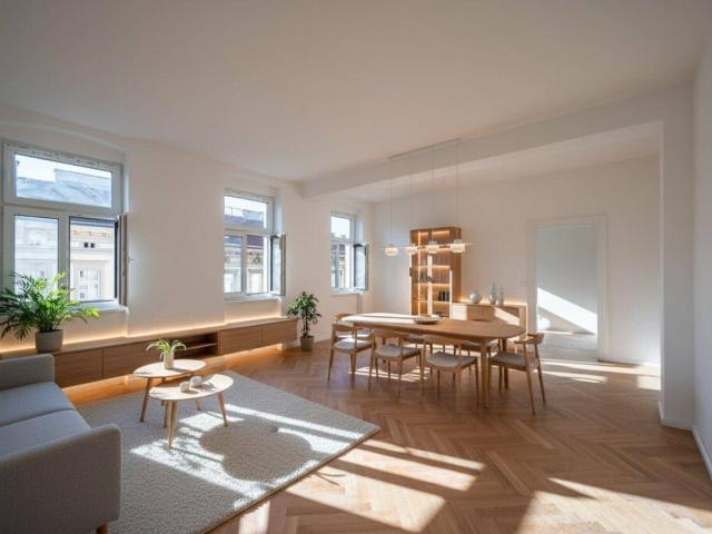 NEU+ Fantastische Generalsanierte 4 Zimmer Altbauwohnung mit Balkon