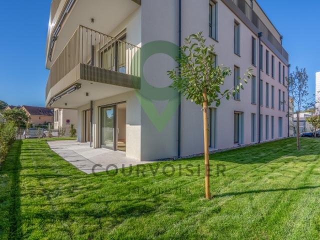 Neu – hervorragende 4,5 Zimmer Wohnung am Stadtrand von Lausanne mit Garten