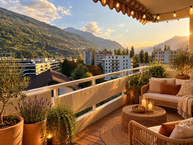 Neu in Sion Wunderschöne 4,5 Zimmer Wohnung, komplett renoviert