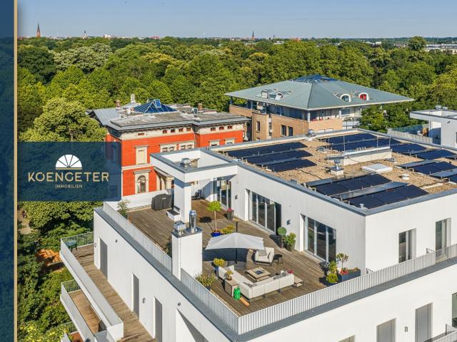 NEU: Luxus Penthouse im Musikviertel mit 110 m² Dachterrasse