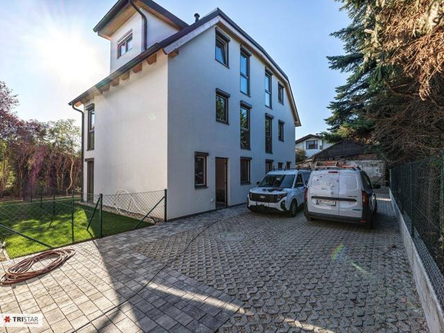 NEU! + NEUBAU IN 1220 WIEN ESSLING + 6 ZIMMER EIGENTUMSHÄUSER MIT GARTEN + SCHLÜSSELFERTIG + WÄRMEPUMPE UND PHOTOVOLTAIK + BEZUG AB 01.10.2026