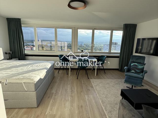 NEU Saniert Vollmöbliertes 1 Zimmer Apartment mit Ausblick im SI Centrum, ab sofort verfügbar