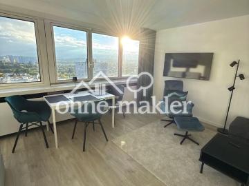 NEU Saniert Vollmöbliertes 1 Zimmer Apartment mit Ausblick im SI Centrum, ab sofort verfügbar