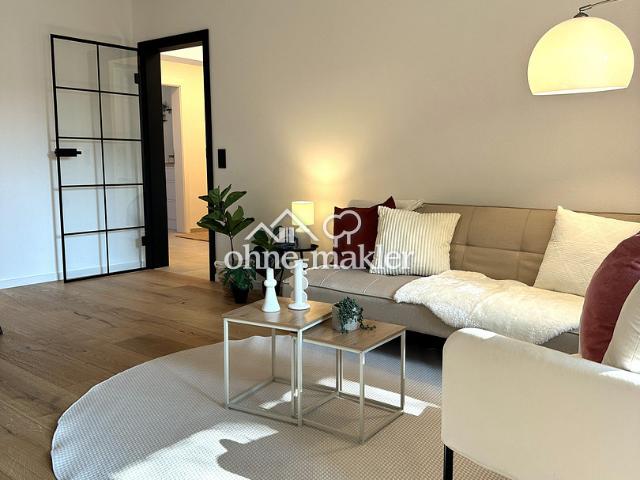 Neu saniert & bezugsfertig: Hochwertige 3 Zimmer Wohnung in Top Lage
