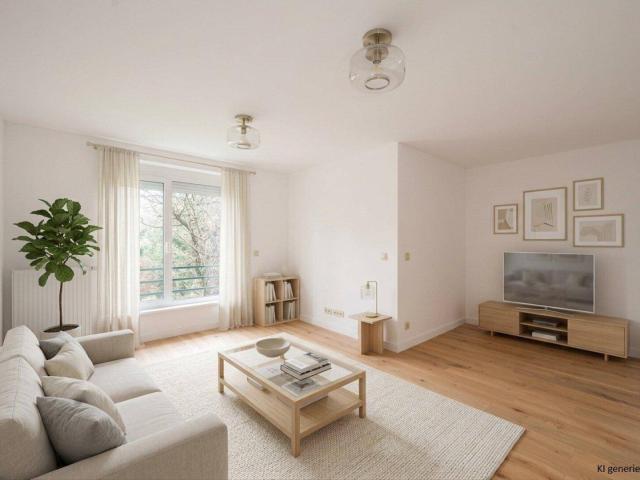 NEU+ Sanierte 1 Zimmer Wohnung mit Schlafnische und Grünblick – sofort bezugsfertig