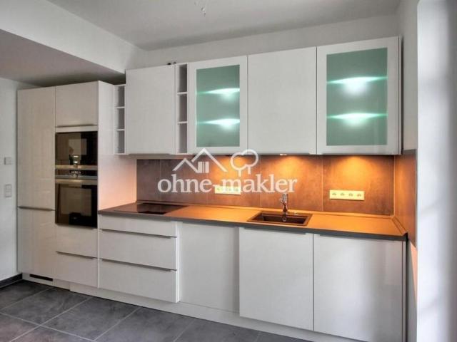 Neu sanierte 2 Zimmer Wohnung mit Luxus Einbauküche und Balkon