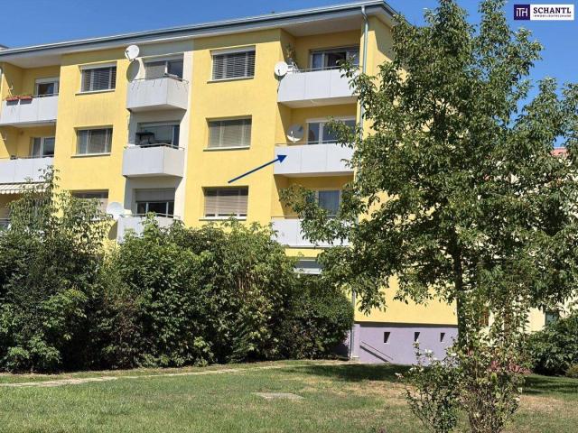 Neu sanierte 2 Zimmer Wohnung mit Südbalkon in 8052 Graz Eggenberg, Nähe FH Joanneum