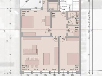 Neu sanierte, geräumige und barrierefreie Wohnung im 1. OG mitten in Bludenz
