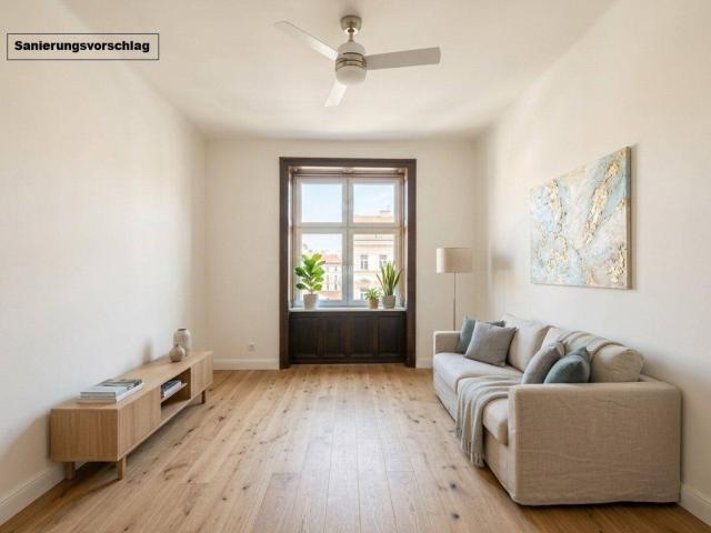 NEU+ Sanierungsbedürftige 2 Zimmer Altbauwohnung nahe Hannovermarkt
