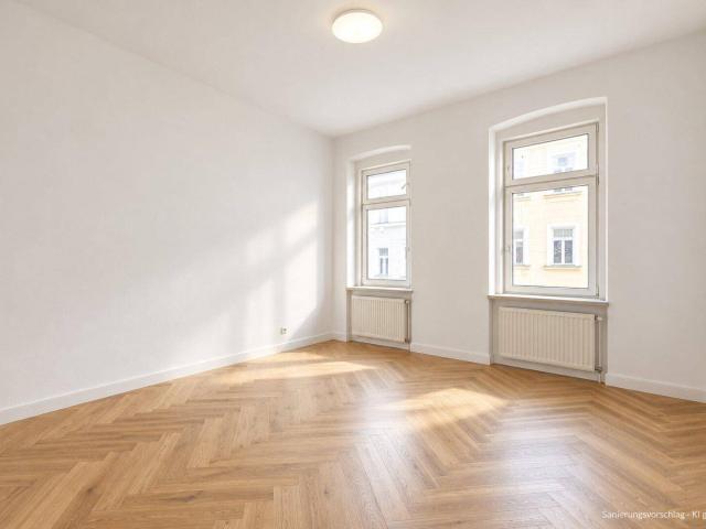 NEU+ Sanierungsbedürftiger 1 Zimmer Altbau mit 27 m² nahe U6 – 2. Stock ohne Lift