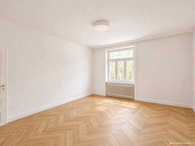 NEU+ Sanierungsbedürftiger 2 Zimmer Altbau in Hietzing – Balkon geplant, Bewilligung noch offen