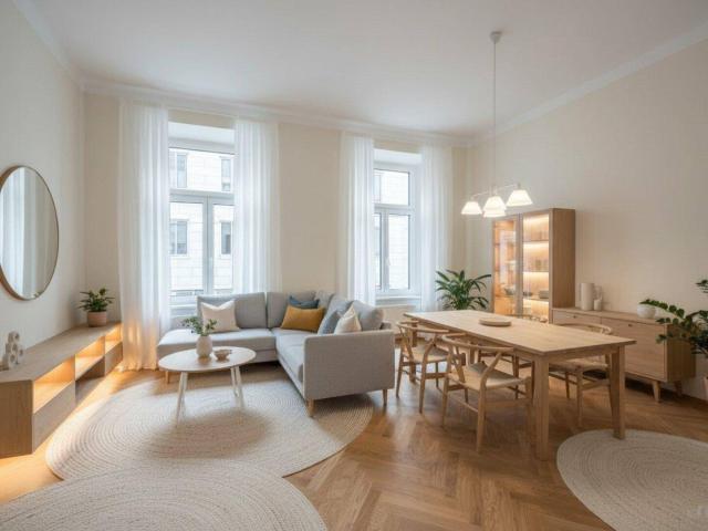 NEU+ Schlüsselfertiger 2 Zimmer Altbau Erstbezug mit 45 m² und 8 m² Garten