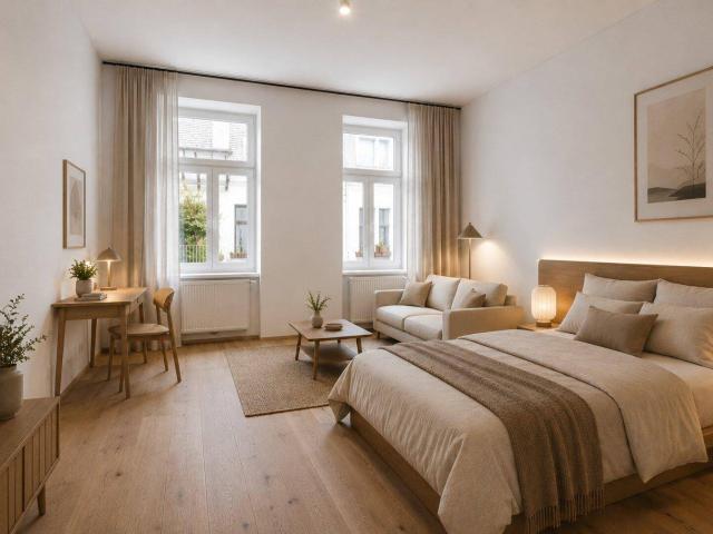 NEU Stilvoll sanierte Altbauwohnung mit großzügigem Balkon