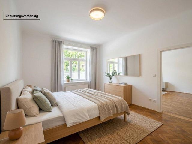 NEU+ Period Apartment with Excellent Potential – 3 Room Renovation Opportunity