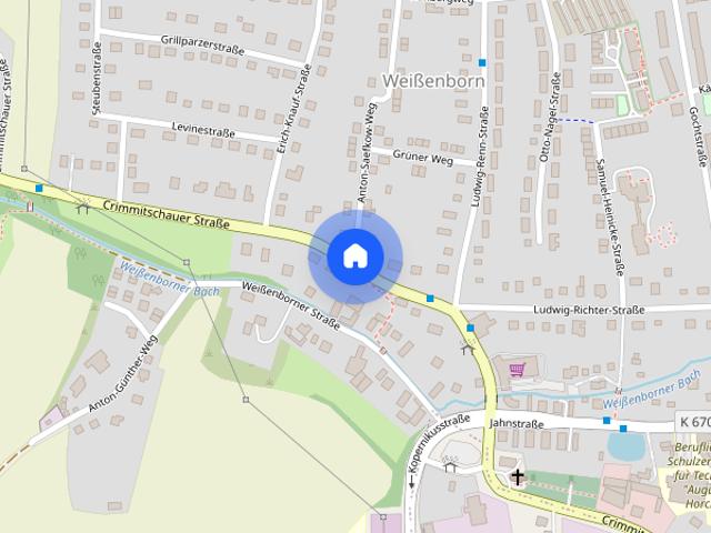 NEU renovierte 3 Zimmer Dachwohnung mit toller DACHTERRASSE in Zwickau Weißenborn zu vermieten!