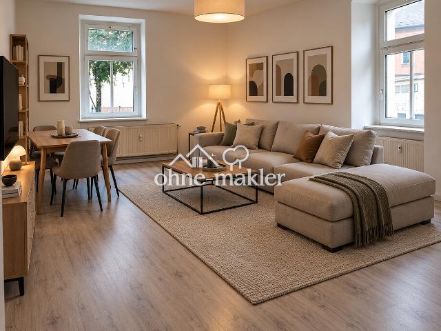 Neu renovierte 3 Zimmerwohnung mit Balkon zu vermieten