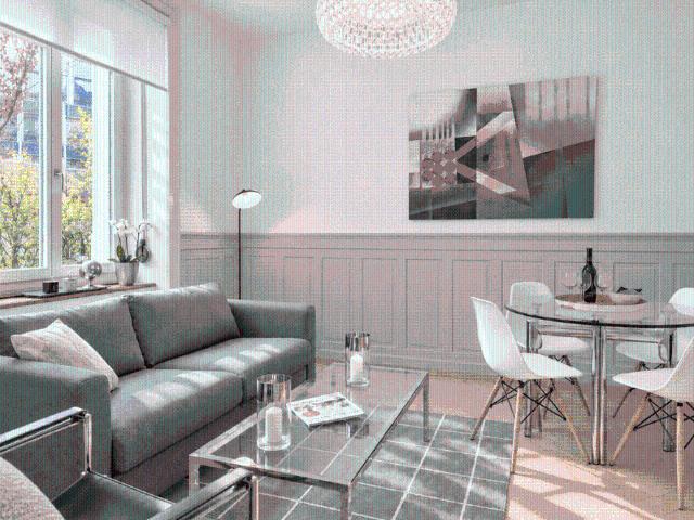 Neu renovierte, möblierte 3.5 Zimmer Altbauwohnung mit Gartensitzplatz in Zürich Wiedikon